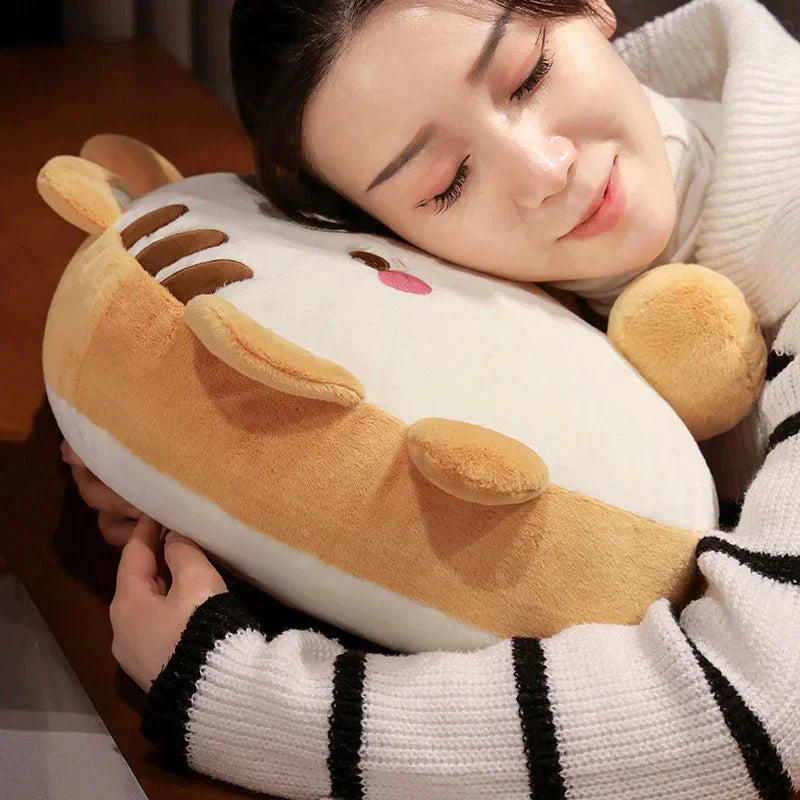 Soft Kitten Bread Shaped Cat Plush Toys