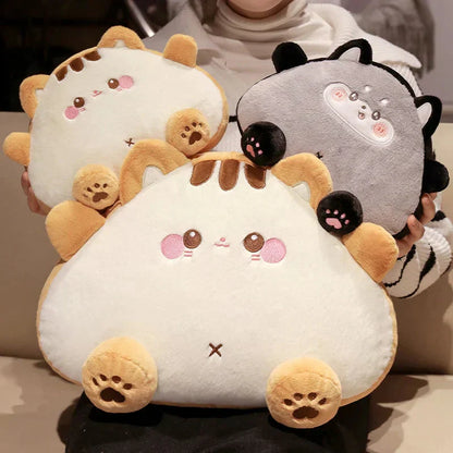 Soft Kitten Bread Shaped Cat Plush Toys