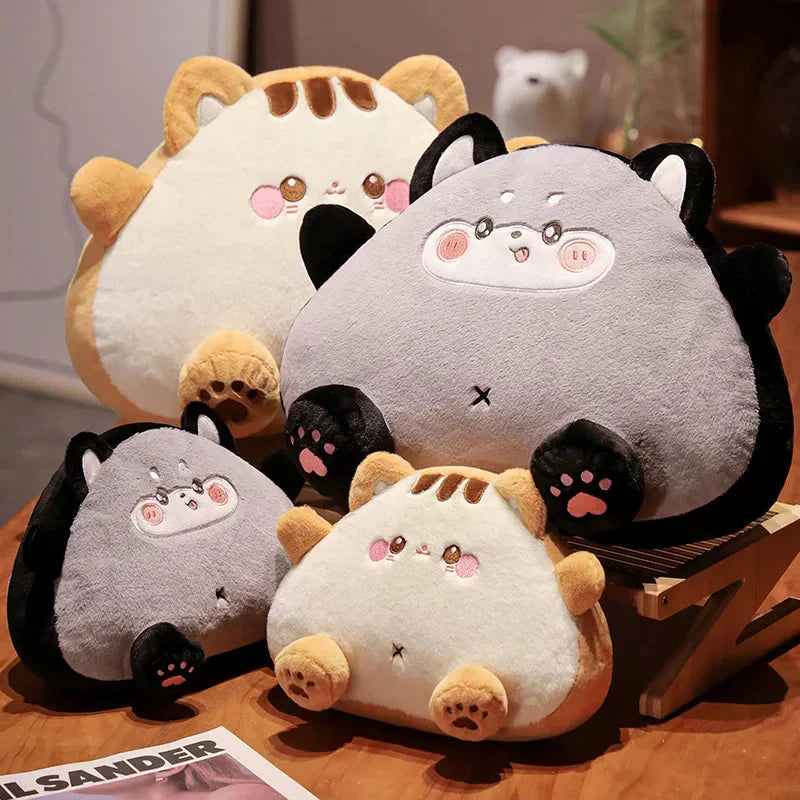 Soft Kitten Bread Shaped Cat Plush Toys - Fesara
