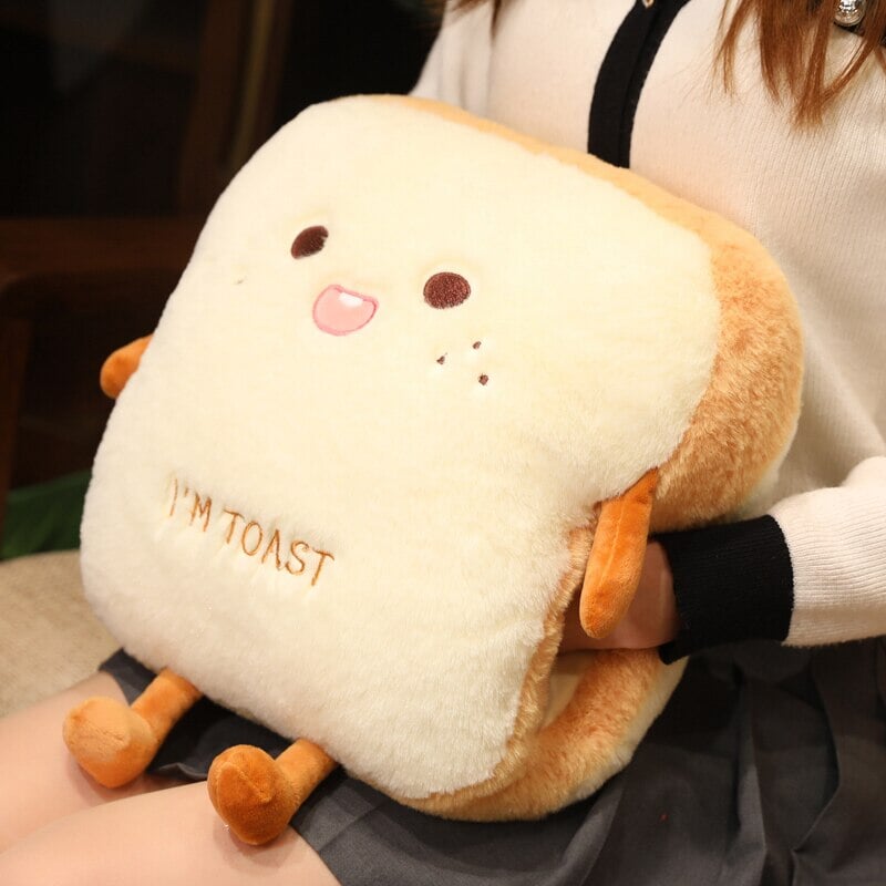 Soft Cozy Bread Shaped Hand Warmers