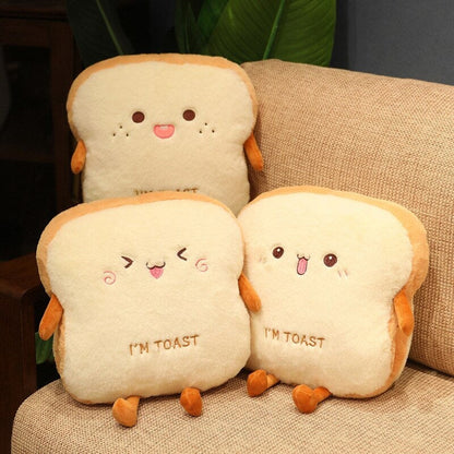 Soft Cozy Bread Shaped Hand Warmers