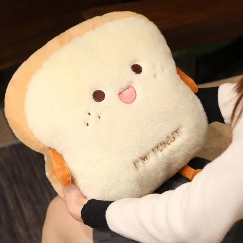 Soft Cozy Bread Shaped Hand Warmers