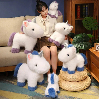 Soft Pastel Color Cute Unicorn Plush Toy