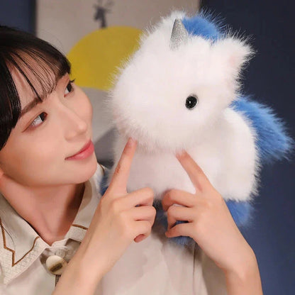 Soft Pastel Color Cute Unicorn Plush Toy