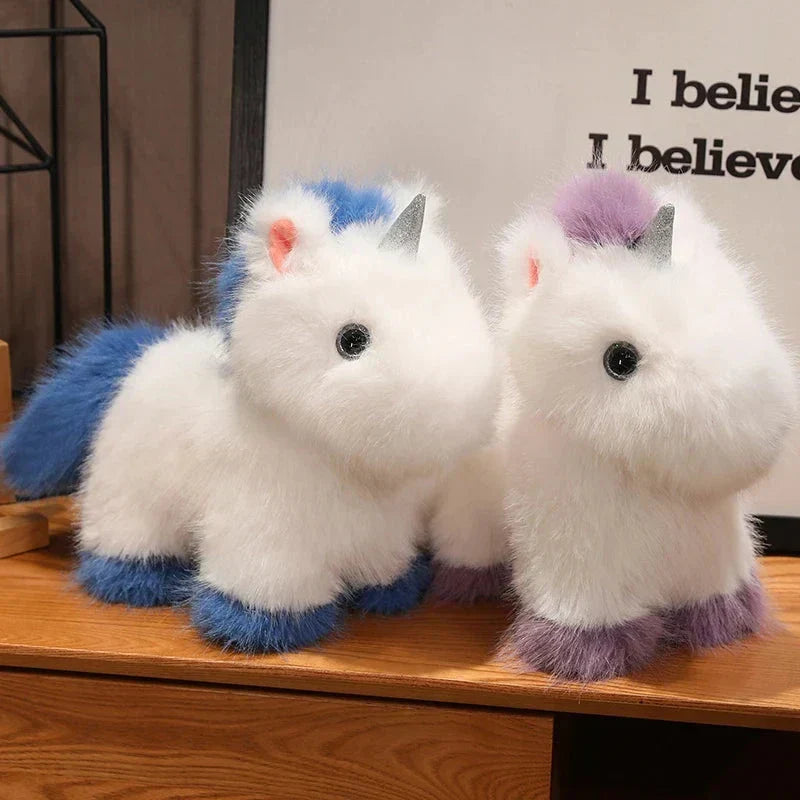 Soft Pastel Color Cute Unicorn Plush Toy