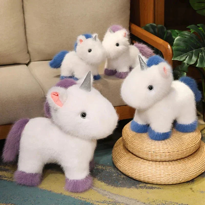 Soft Pastel Color Cute Unicorn Plush Toy