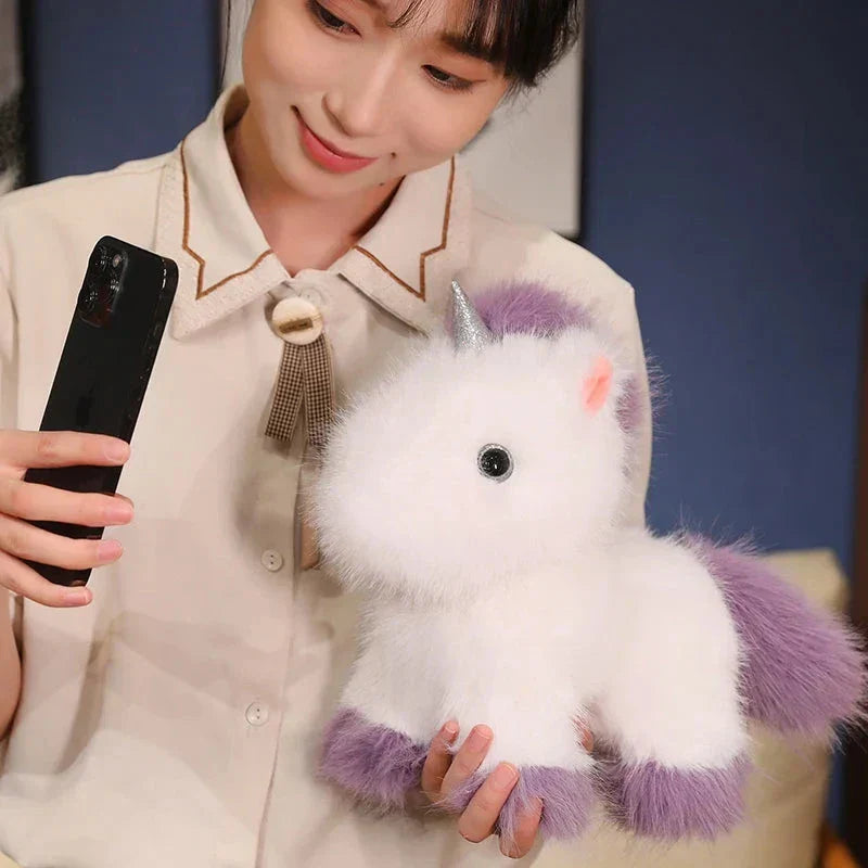 Soft Pastel Color Cute Unicorn Plush Toy