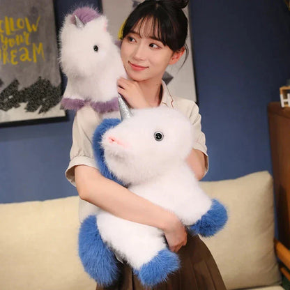 Soft Pastel Color Cute Unicorn Plush Toy
