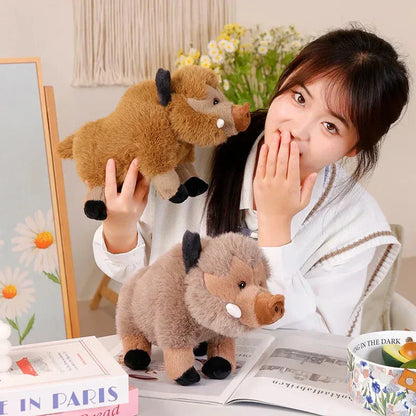 Cuddly Wild Pig Plush Soft Toy