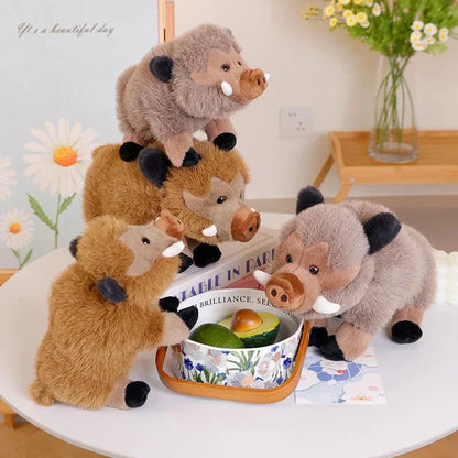 Cuddly Wild Pig Plush Soft Toy