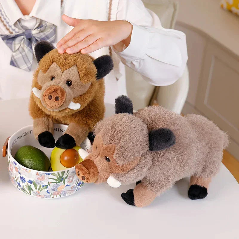 Cuddly Wild Pig Plush Soft Toy - Fesara