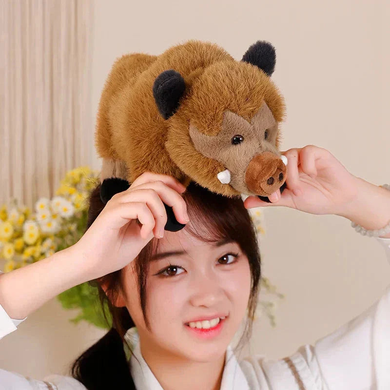 Cuddly Wild Pig Plush Soft Toy
