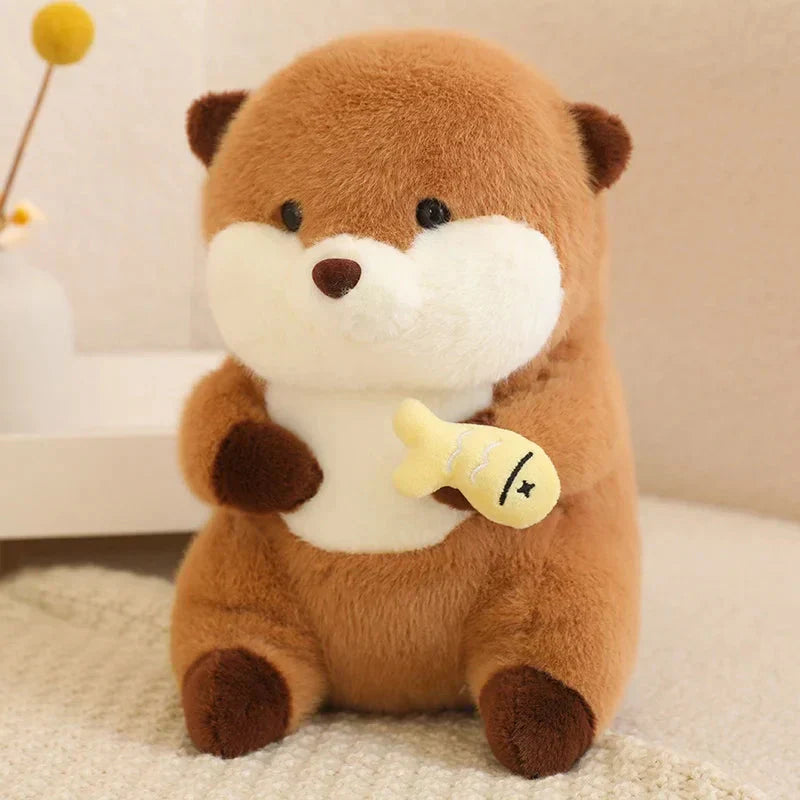 Adorable Otter Family Figurine - Fesara