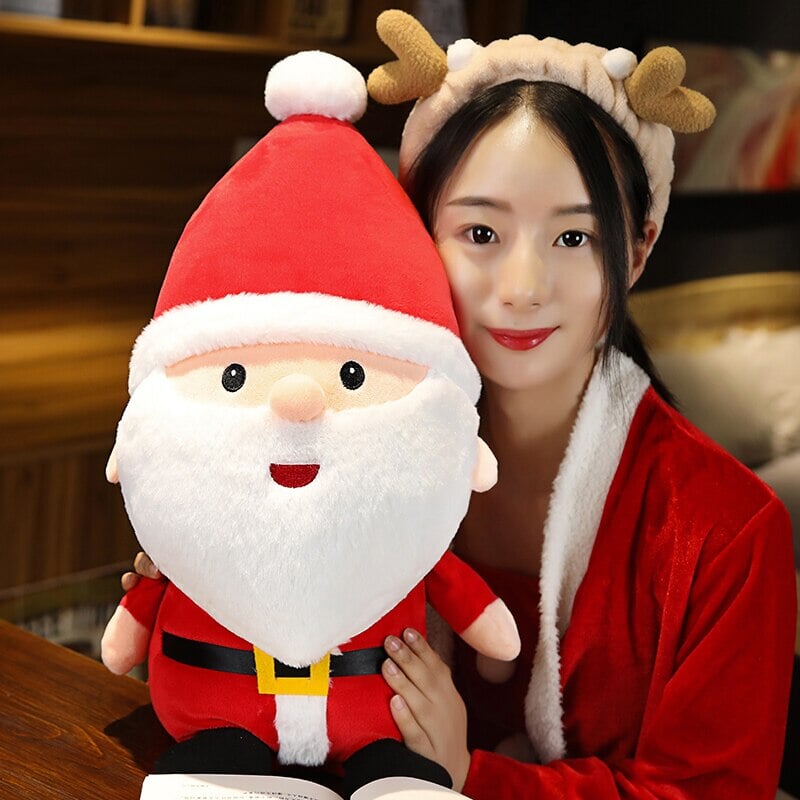 Cuddly Christmas Reindeer Snowman Plush Toys
