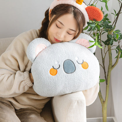 Soft Animal Hand Warmer Plush Toy Set