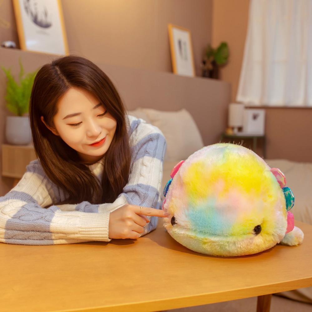 Fluffy Space Axolotl Plush