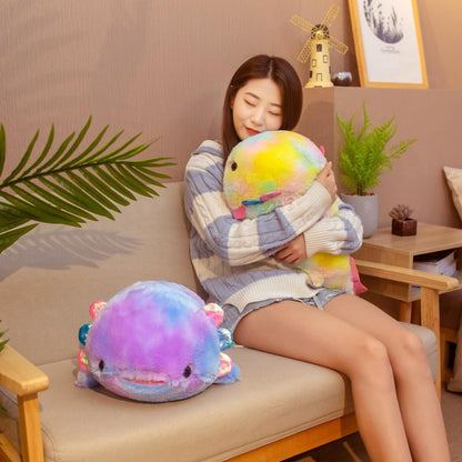 Fluffy Space Axolotl Plush - Fesara