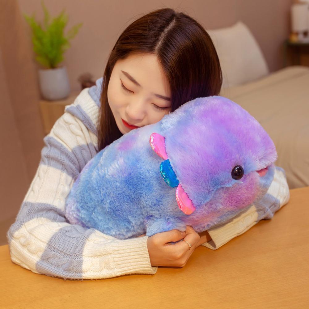 Fluffy Space Axolotl Plush