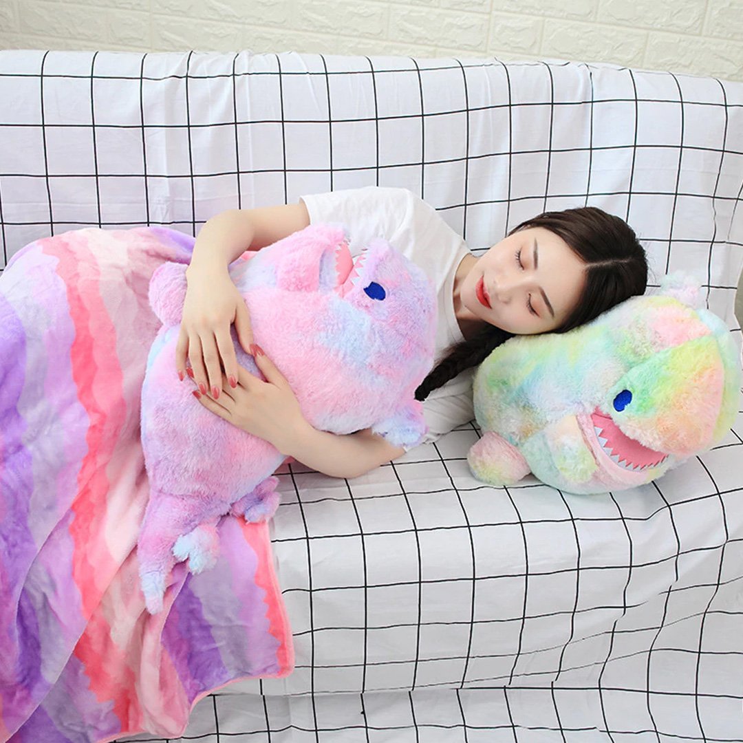 Soft Galaxy Dinosaur Stuffed Toy