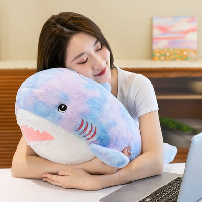 Colorful Soft Shark Stuffed Toy - Fesara