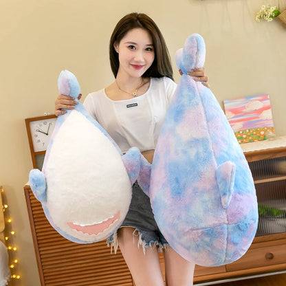 Colorful Soft Shark Stuffed Toy