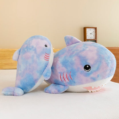 Colorful Soft Shark Stuffed Toy