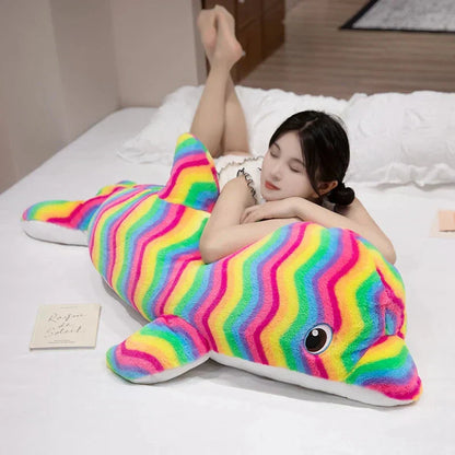Colorful Marine Dolphin Soft Toys - Fesara