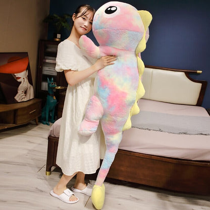 Colorful Rainbow Lizard Soft Plush Toy