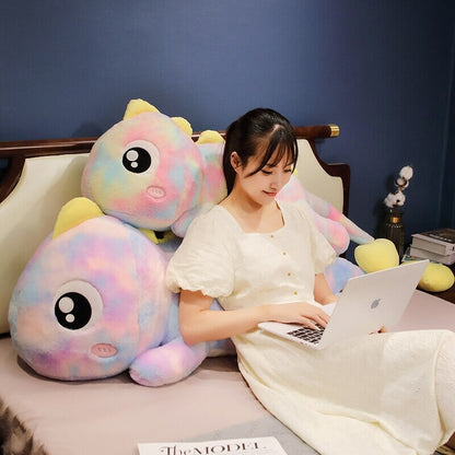 Colorful Rainbow Lizard Soft Plush Toy