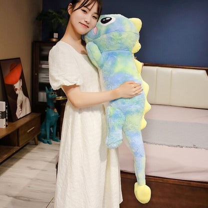 Colorful Rainbow Lizard Soft Plush Toy