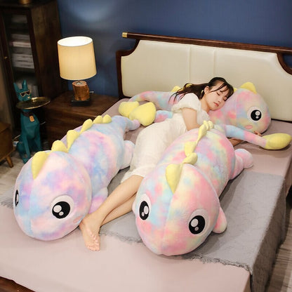 Colorful Rainbow Lizard Soft Plush Toy
