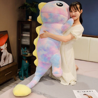 Colorful Rainbow Lizard Soft Plush Toy