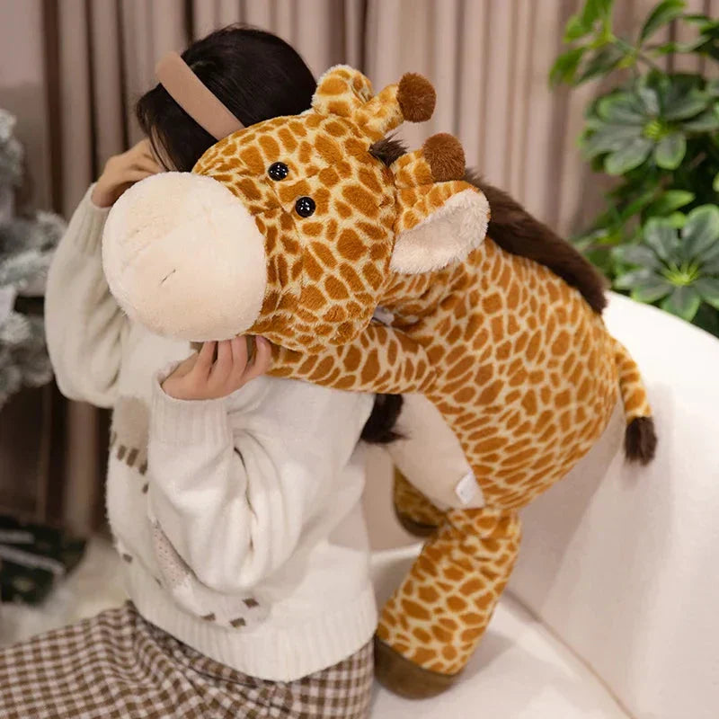 Big Cuddly Giraffe Stuffed Animal Toy