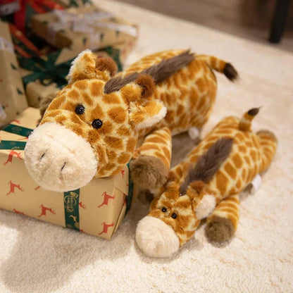 Big Cuddly Giraffe Stuffed Animal Toy