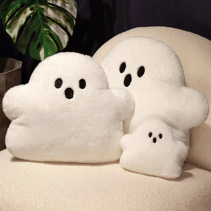 Soft White Downy Plush Pillow