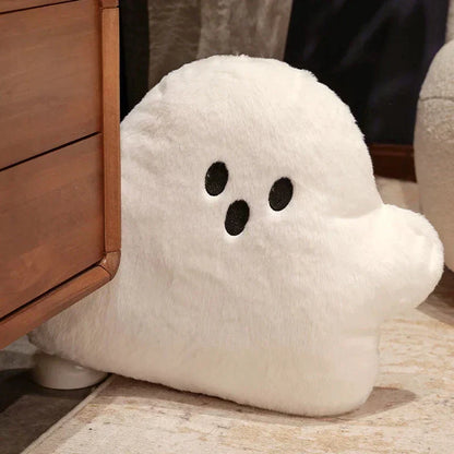 Soft White Downy Plush Pillow