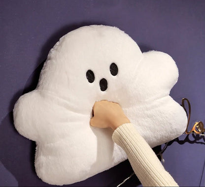 Soft White Downy Plush Pillow