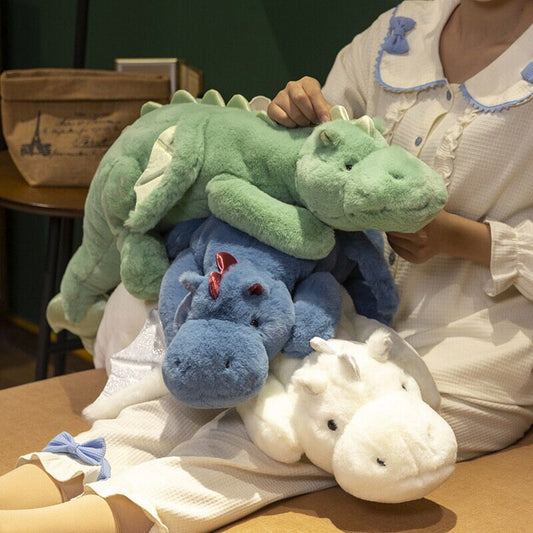 Big Soft Dragon Stuffed Animal Toy - Fesara