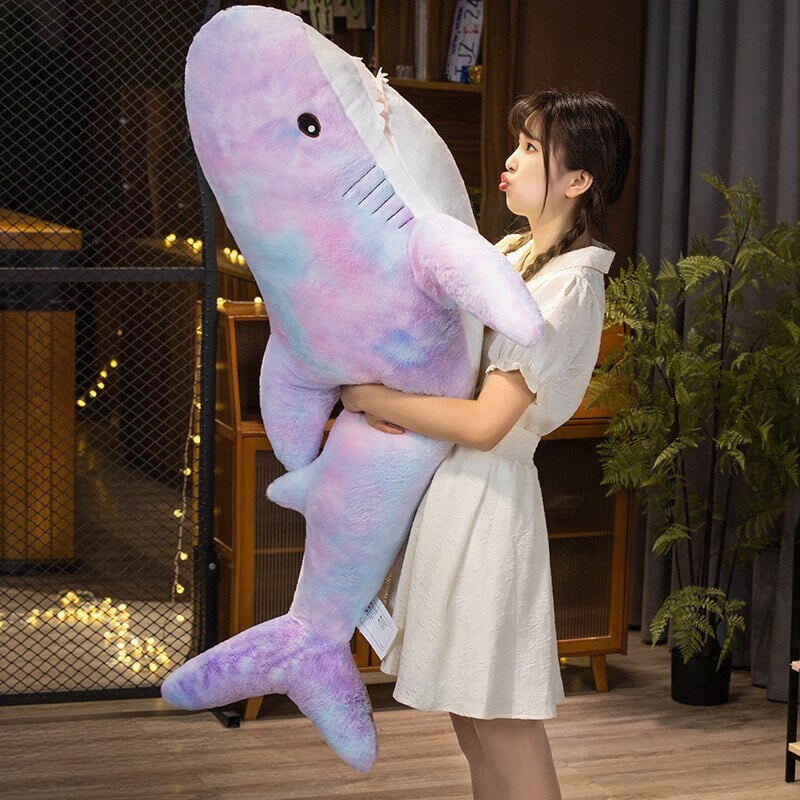 Big Soft Cosmic Shark Cushion Toys