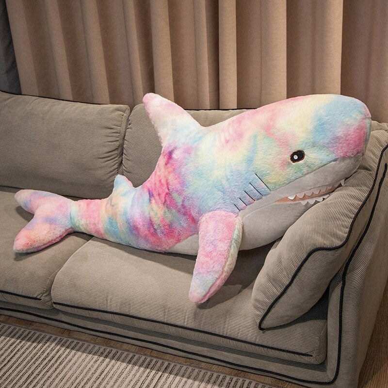 Big Soft Cosmic Shark Cushion Toys