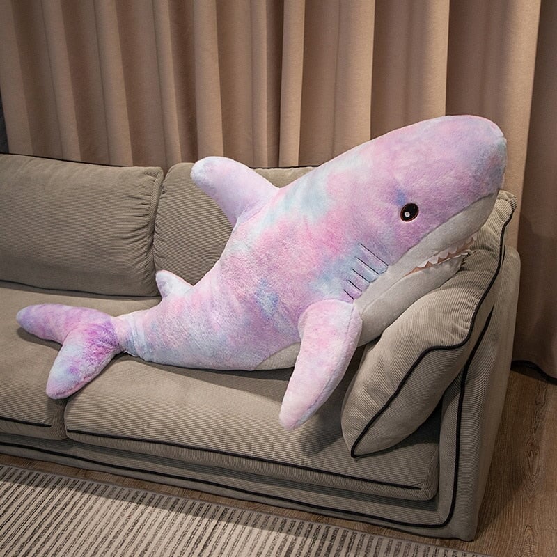 Big Soft Cosmic Shark Cushion Toys