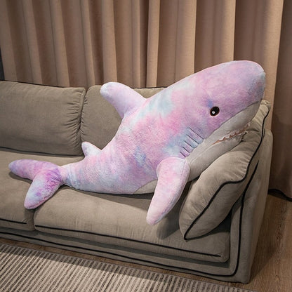 Big Soft Cosmic Shark Cushion Toys