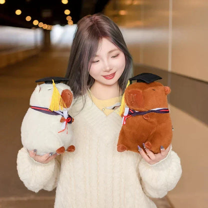 Funny Grad Cap Plush Toy