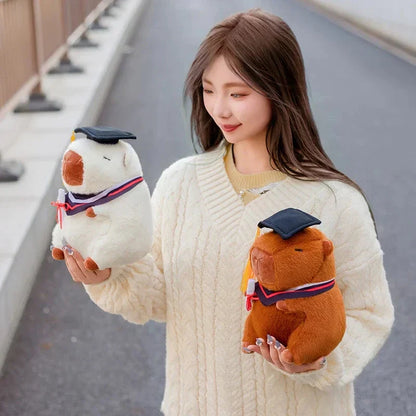 Funny Grad Cap Plush Toy