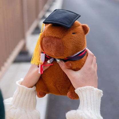 Funny Grad Cap Plush Toy