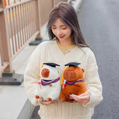 Funny Grad Cap Plush Toy