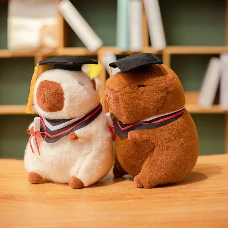 Funny Grad Cap Plush Toy