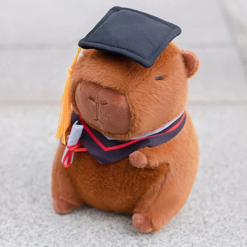 Funny Grad Cap Plush Toy