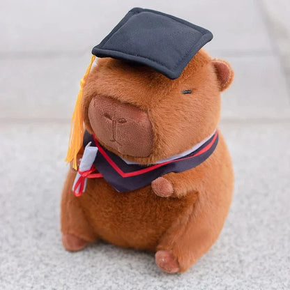 Funny Grad Cap Plush Toy