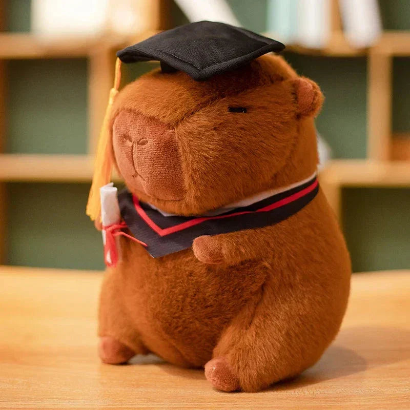 Funny Grad Cap Plush Toy - Fesara